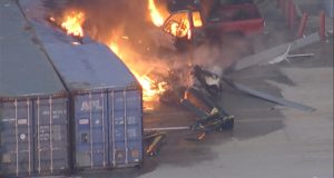 Tragedia en Los Ángeles: cae helicóptero de noticias y mueren tres personas