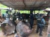 Inhabilitan tres narcolaboratorios en Guerrero; aseguran más de 7.8 toneladas de sustancias y precursores.
