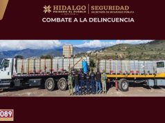 Aseguran más de 20 mil litros de huachicol durante cateo en Pachuca