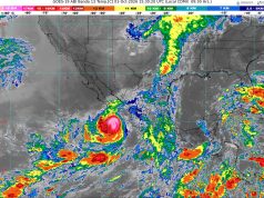Huracán Rachel se intensifica a categoría 2 en el Pacífico