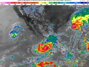 Declaran alerta amarilla en Jalisco y Colima por el huracán Simon; Nayarit también está en vigilancia