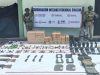 Aseguran 42 artefactos explosivos, 15 drones y armas durante operativo en Sinaloa